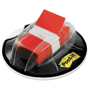 Post-it Flags 680HVRD 1" x 1.75" Page Flags in Dispenser - Red (200/PK) New - Picture 1 of 6