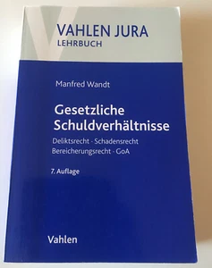 Gesetzliche Schuldverhältnisse, 7. Auflage 2015, Neu & unbenutzt - Bild 1 von 4