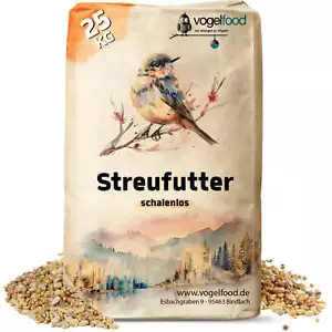 25 kg schalenlos Streufutter Vogelfutter schalenfrei Winterfutter ohne Schale - Bild 1 von 7