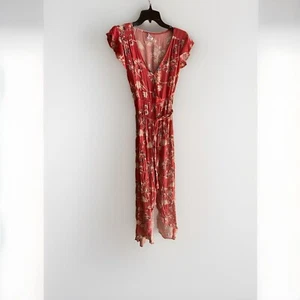 Splendid Maternity Dress Maxi Sundress Pink - Picture 1 of 5
