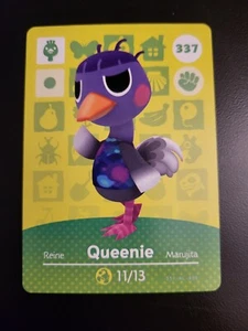 Tarjeta amiibo Queenie - 337 - Serie 4 - Auténtica de cruce de animales - Imagen 1 de 1