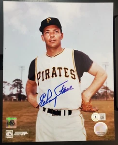 โพ ELROY (Roy) FACE Pittsburgh Pirates ๐ Autographed 8x10 Photo w/ BAS COA - Picture 1 of 5