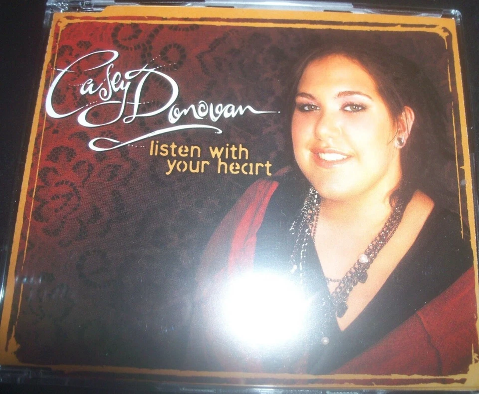 Casey Donovan – Listen With Your Heart Australian CD Single – Like New - Image 1 of 1