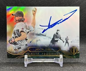 2014 Topps Tribute JASON GRILLI Traditions On-Card AUTO /99 Pittsburgh Pirates