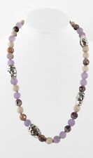Simon Sebbag 3 String Pearl Multi Sterling Silver Beads Necklace