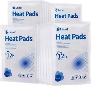 60 Disposable Adhesive Heat Patches - Body Warmers for Outdoor Activities - Picture 1 of 12