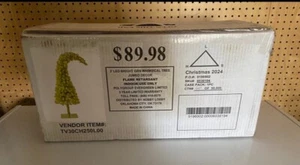 Hobby Lobby 3’ Led Bright Green Whimsical Tree 2024 The Grinch - In Hand! - Picture 1 of 4