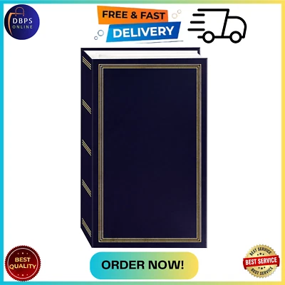 Photo Album 4x6 504 Pockets Pictures Organizer Family Storage Memory Holds Book - Image 1 of 4