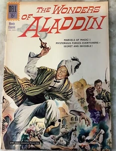 The Wonders Of Aladdin 1255 Dell 1961 Comic Book - Picture 1 of 14