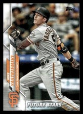 2020 Topps #297 Mike Yastrzemski San Francisco Giants Baseball card