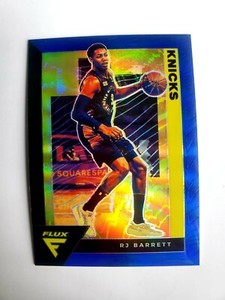 2020-21 Panini Flux Basketball RJ Barrett Blue Prizm #36/99 New York Knicks 116