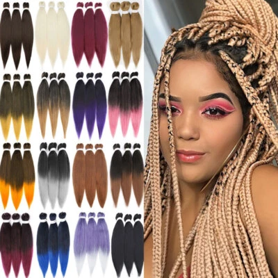 США 1/3/5 упаковки толстый Ez плетение волос расширения для черных женщин - набор в воде - Изображение 1 из 4