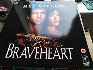 Braveheart - Widescreen Laser Disc. 2 Disc UK Edition - Picture 1 of 7