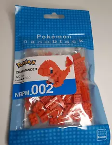 POKEMON NEW SEALED NANOBLOCK CHARMANDER 3D PUZZLE,120PCS NBM_002 - Picture 1 of 4