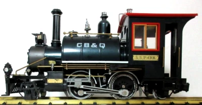 REA  21101 CHICAGO, BURLINGTON & QUINCY 2-4-2 STEAM ENGINE - Image 1 of 4
