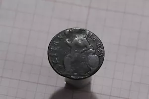 🧭 🇬🇧 UK GB HALF PENNY 1698 SIDE DATE SCARCE B78 #1131 - Picture 1 of 3