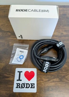 Cable micrófono profesional bajo ruido Rode - lote no. 0001 Foto 1 de 4