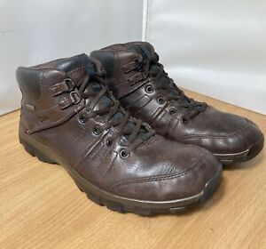 Clarks Men's Brown Leather Active Air Gore-Tex Hiking Walking Boots size UK 8.5 