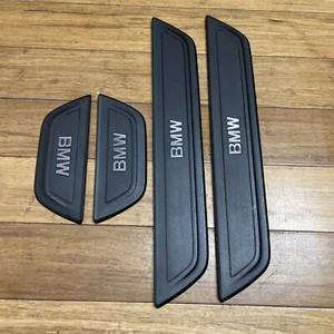 2011-2017 BMW X3 F25 Interior Entrance Scuff Sill Molding Trim Cover Set OEM - Picture 1 of 13