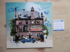 Madness Autogramm signed LP-Cover Full House The Very Best Of Madness Vinyl ACOA - Picture 1 of 3