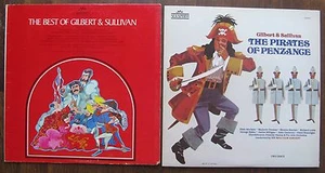 2 Records - Gilbert & Sullivan The Pirates of Penzance / Best of G&S, Nice! - Picture 1 of 1