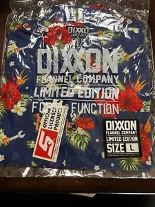 Snap On Tools Dixxon Limited Edition Aloha Short Sleeve Shirt Large - Picture 1 of 1