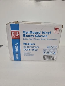 1000x Basic Vinyl Synthetik EXAM Handschuhe, Größe M, puderfrei und latexfrei - Bild 1 von 2