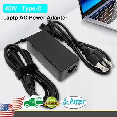 For Acer Chromebook 317 CB317-1H CB317-1HT USB-C Charger AC Adapter Power Cord - Image 1 of 4