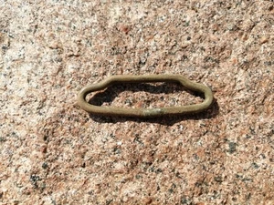 WW1 Russian Imperial Army Original Uniform Belt Buckle Brass Hook (1733) - Picture 1 of 3