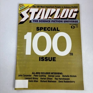 Starlog Magazine #100 November 1985 Special 100th Issue - Imagen 1 de 10