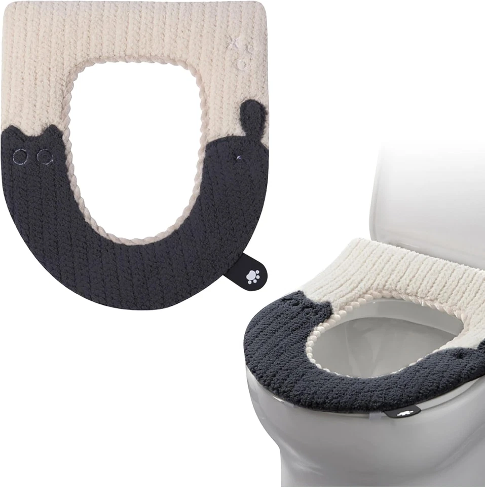 Copriwater Riscaldato, Copri Tavoletta Wc, Scalda Tavoletta Wc, Copri Sedile per - Immagine 1 di 4