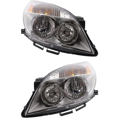 For 2008-2009 Saturn Aura Headlight Driver & Passenger Side Pair DOT - Image 1 of 4