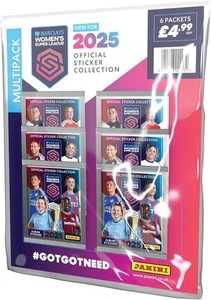 Panini Barclays Women's Super League 2025 Official Sticker - 6 Packets - Bild 1 von 3