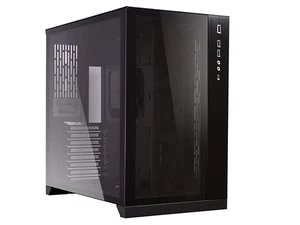 Lian Li O11 Dynamic Black E-ATX Dual Chamber Tempered Glass PC Case Cooling - Picture 1 of 2