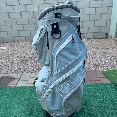 Bolsa de carrito de golf Top-Flite impecable de nailon divisor de 14 vías varios bolsillos damas Foto 1 de 4