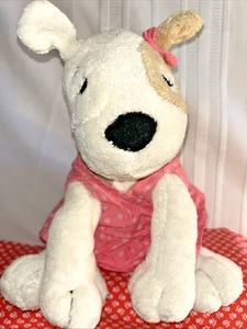 Sprockets Mervyns Puppy 11" Dog livyn lovyn givyn Pink Shirt Floppy Puppy Plush - Picture 1 of 7