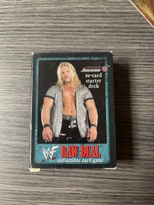 WWF 2000 RAW DEAL Juego de Cartas Coleccionables 61 Cartas Mazo de Inicio Chris Jericho WWF - Imagen 1 de 5