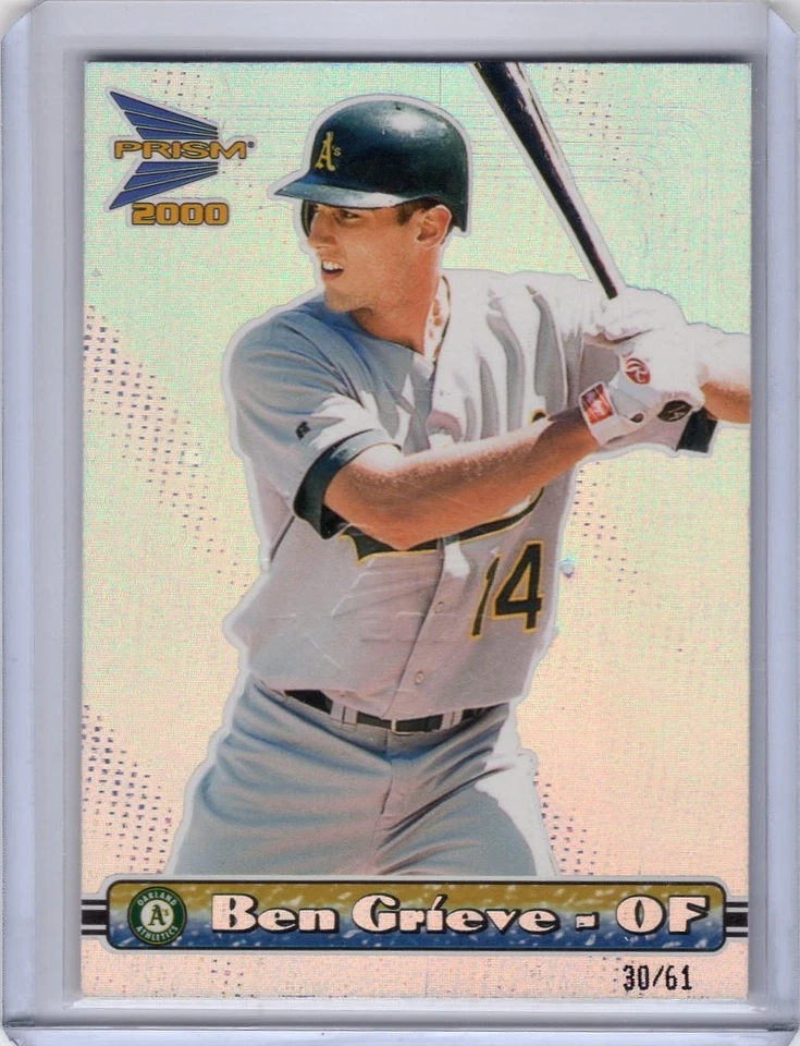 BEN GRIEVE 2000 Pacific призма премьера дата #30/61 -- легкая атлетика - Изображение 1 из 1