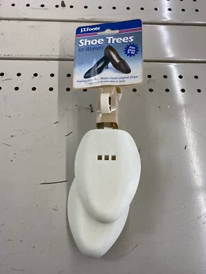 НОВЫЙ J.T. Фут регулируемый обуви деревья для женщин - подходит размеры 5 - 10 белый #731 - Изображение 1 из 4