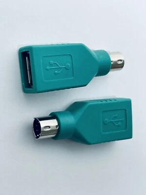 set of USB Female to PS2 Adapter Connector - Image 1 of 2