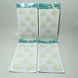 4 Hallmark Alphabet Block Baby Shower Themed Sticker Sheets 96 Seals Scrapbook - Picture 1 of 4