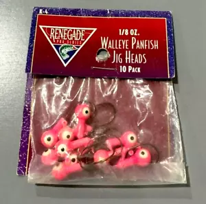 Arkie Renegade Pro Series 1/8 oz. Pink Ball Head Jigs with Black/White Eyes NEW - Picture 1 of 1