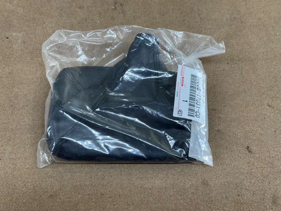 Toyota MR2 SW20 1993+ GENUINO palanca de cambios bota bisel panel moldura cuero OEM Foto 1 de 4
