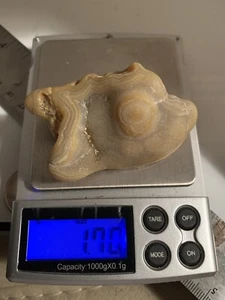 crowley ridge rock agate pattern fortified not polished 1.70 Oz 2 1/2 X 1 .5 X 1 - Picture 1 of 7