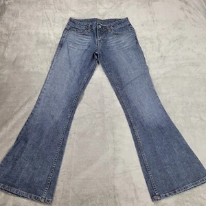 Jeans da donna blu TAUNT taglia 9 denim svasati elasticizzati - Foto 1 di 17