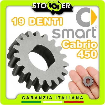 Ingranaggio 19 DENTI motorino CAPPOTTA CAPOTE per SMART Cabrio 450 2000-2004 Foto 1 de 4