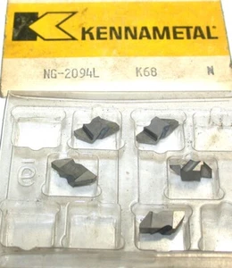 Menge 5 Kennametal NG2094L K68 Top Notch Nut und Wende Einsätze Neu - Bild 1 von 1