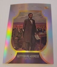 GETTYSBURG ADDRESS 2023 Pieces Of The Past Premium Ed. SILVER Historic Americans