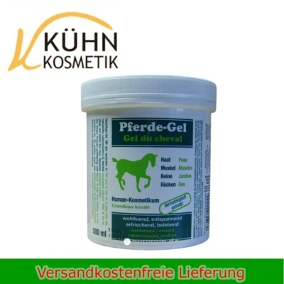 DR. SACHERS Pferde Gel Pferde-Gel Massage Balsm Salbe mit Latschenkiefer-Öl Kühn Kosmetik
