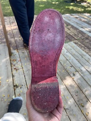 Botas Guidi 210 Caballo Cuero Cremallera Frontal 1006T Rojo Hechas en Italia Talla 42 Foto 1 de 4